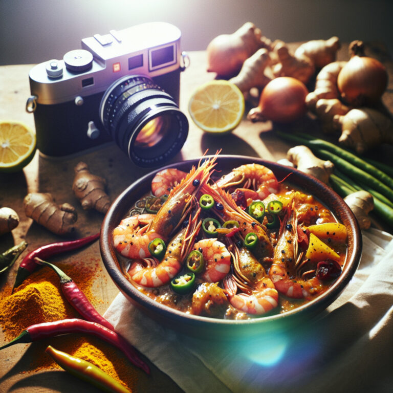 Cari de Crevettes Réunionnais